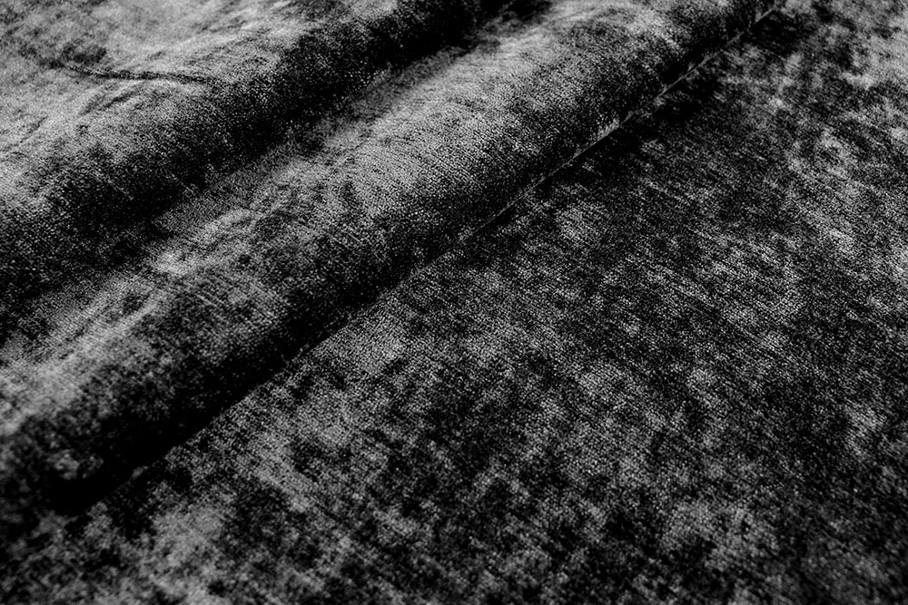 Chenille wasserabweisend - Schwarz - 280 cm