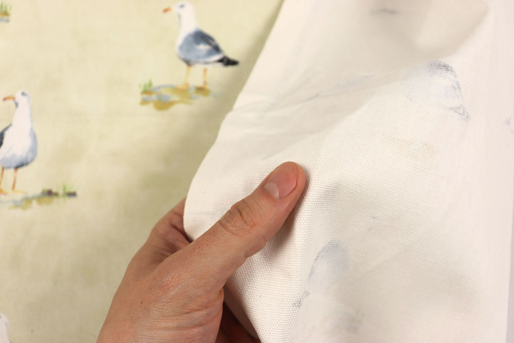 Dekostoff Premium - Möwen