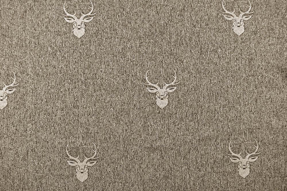 Wende-Jacquard-Dekostoff - Hirschblick