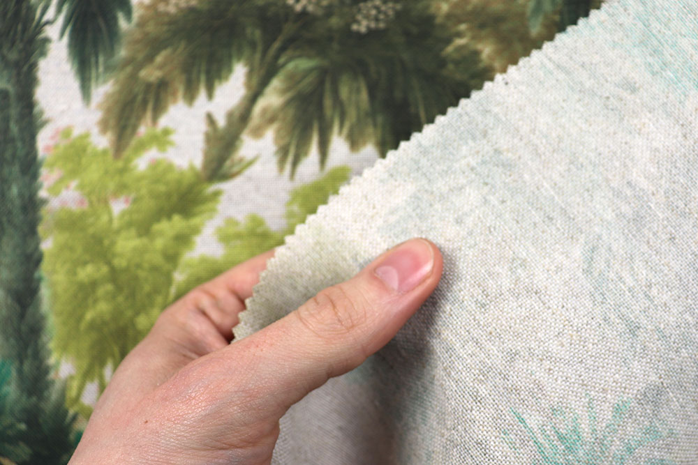 Dekostoff Leinen - Urwald