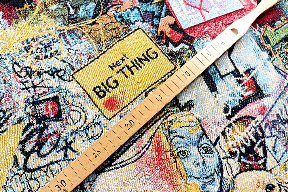 Gobelin-Stoff - Street Art