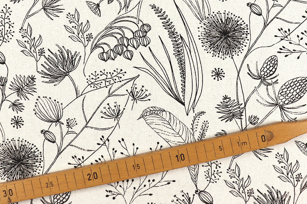 Dekostoff Premium - Flower Toile