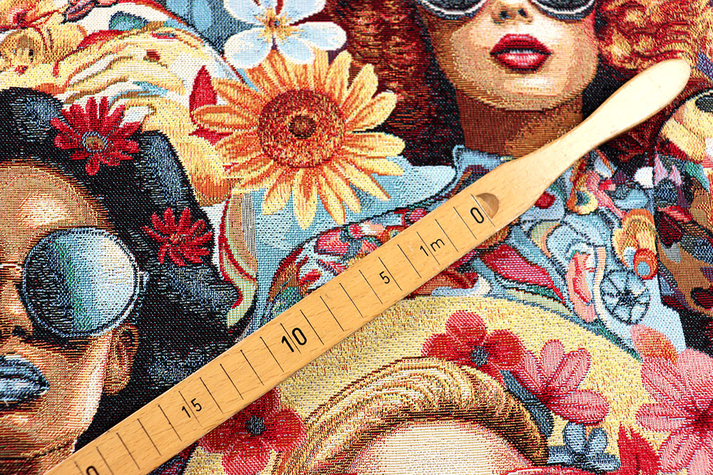 Gobelin-Stoff - Girl Power