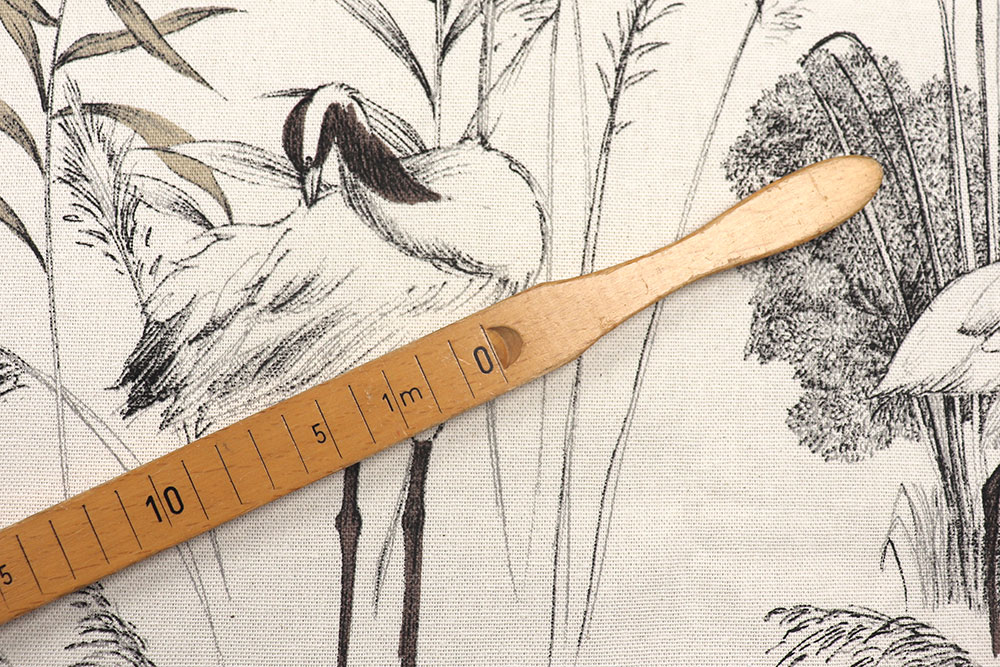 Dekostoff Premium - Kraniche