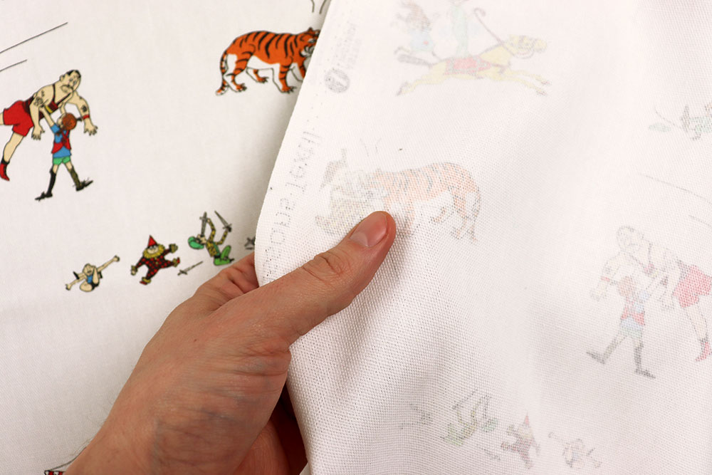 Dekostoff - Pippi im Zirkus