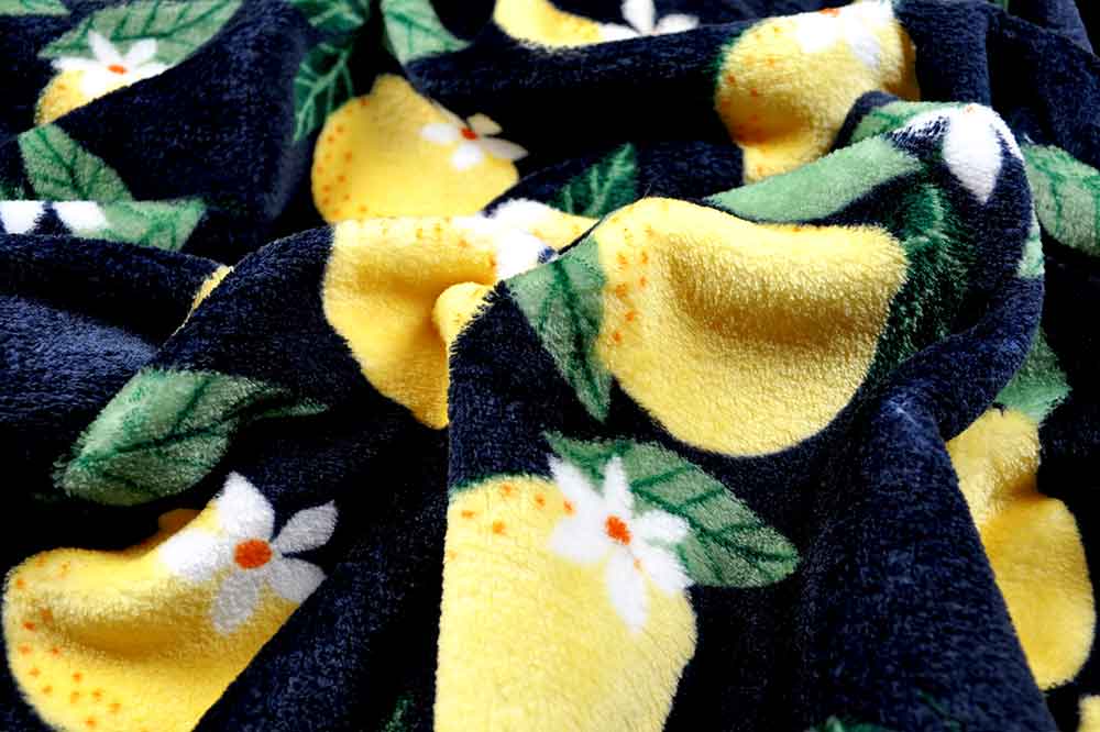 Wellness-Fleece - Zitronen