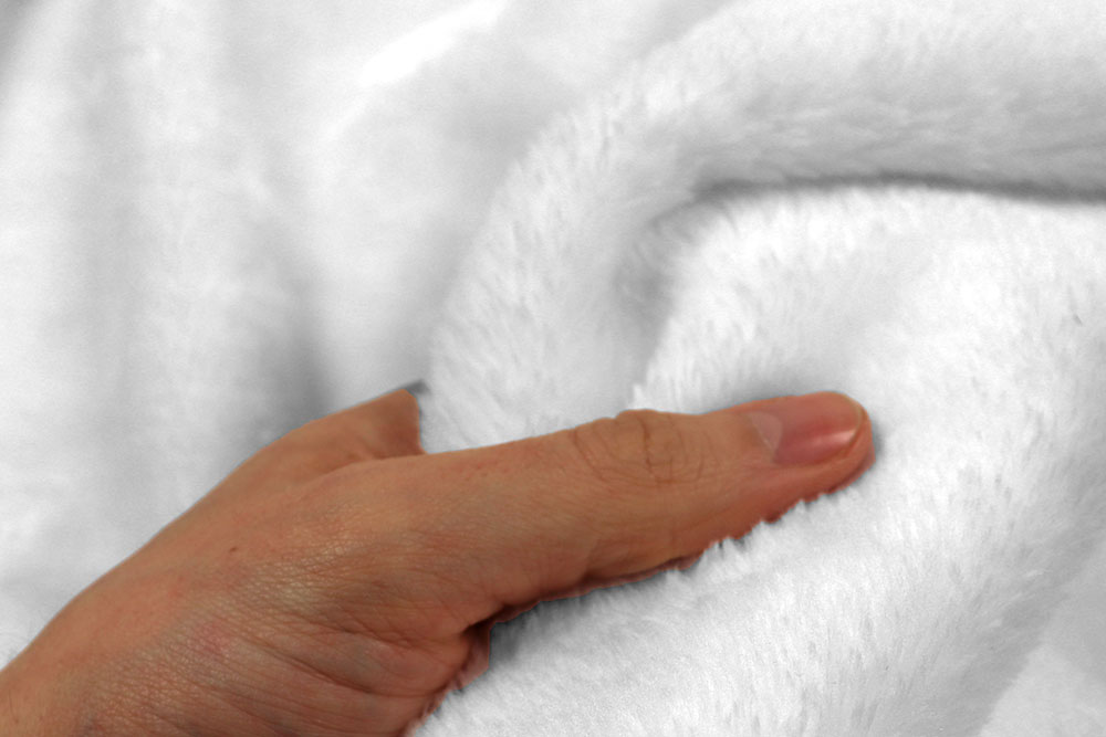 Kuschelfleece Deluxe - extra dick - Uni