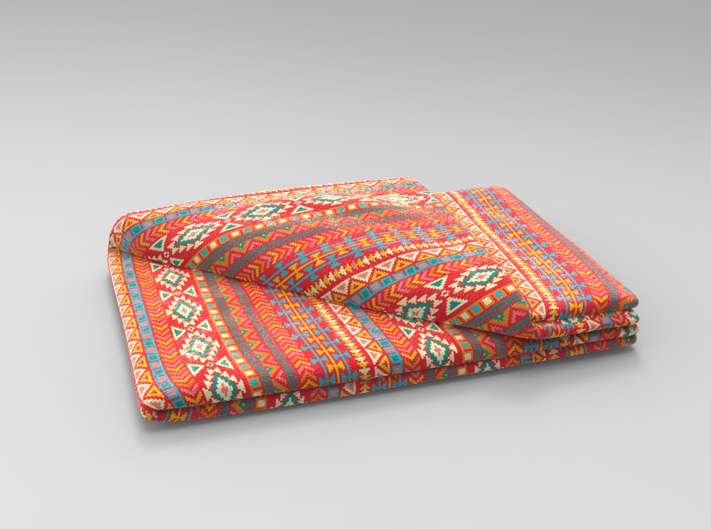 Fleece-Stoff - Indianer-Style 2