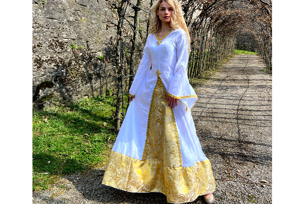 Brokat Maharadscha - Gold/Silber