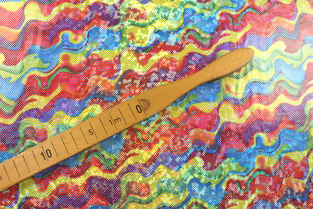 Tanzkleiderstoff Hologramm - Funky Trip