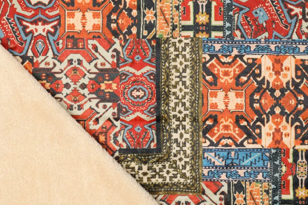 Flausch-Fell Digitaldruck - Inka