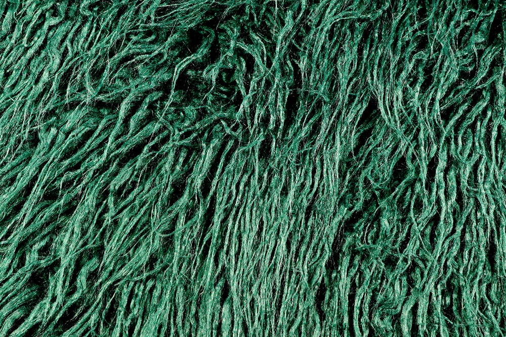 Langhaarfell - Tannengrün