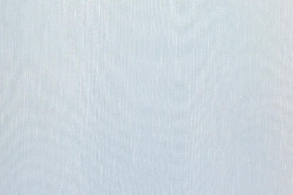 Voile Oslo - Weiß transparent - 300 cm hoch - Bleiband