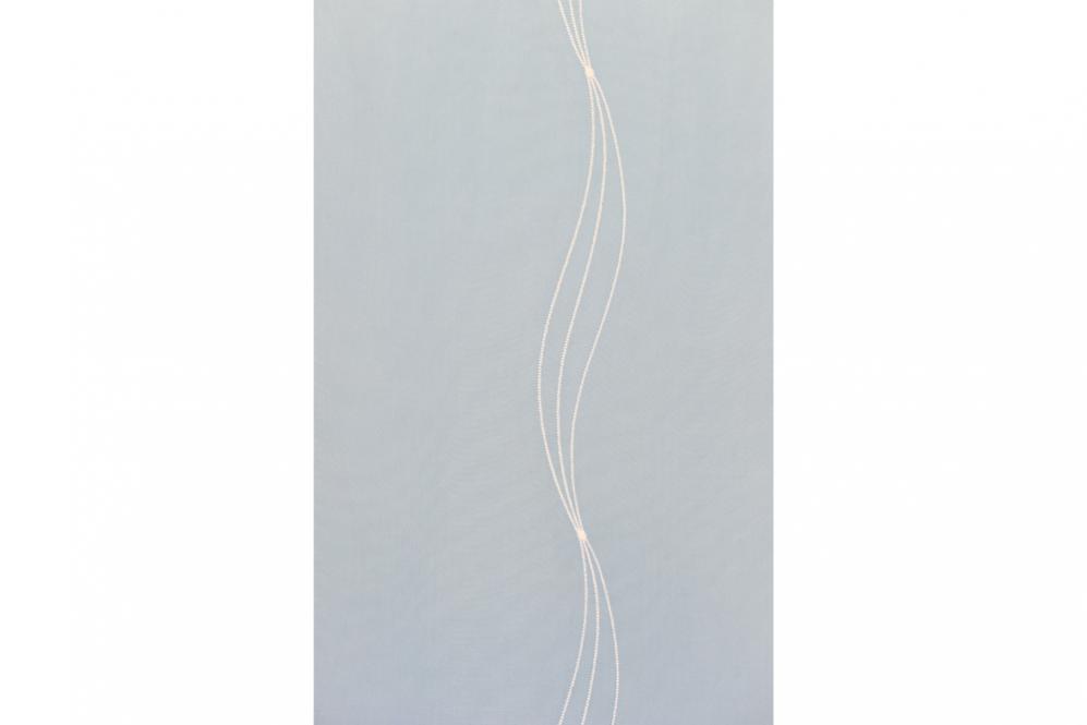 Voile-Gardine Titisee - Weiß transparent - 290 cm hoch