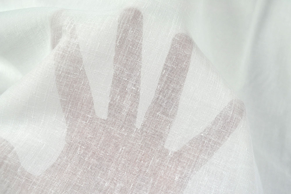 Gardinenstoff - Geruchsneutralisierer - Bleiband - 300 cm