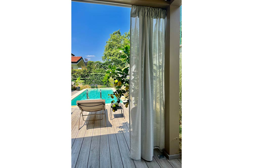 Outdoor-Gardinenstoff - Dralon - 315 cm