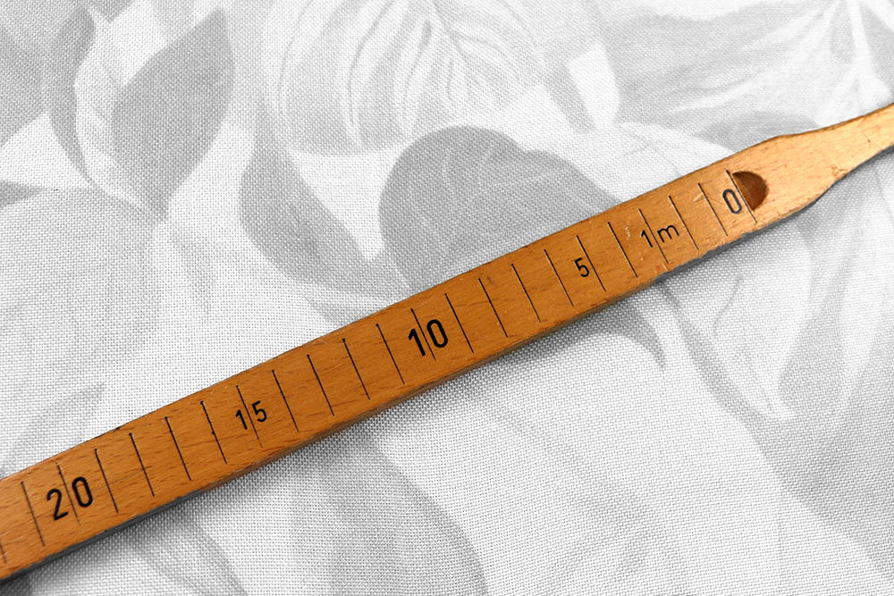 Outdoor-Gardinenstoff - Leaves - 315 cm