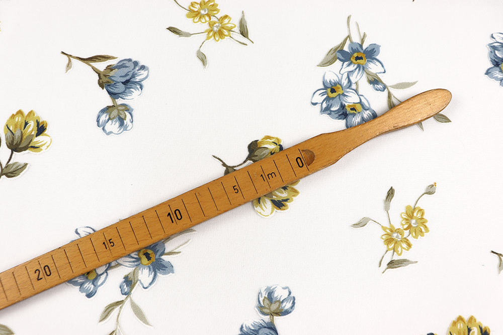 Gardinenstoff Bleiband - Blümchen - 300 cm