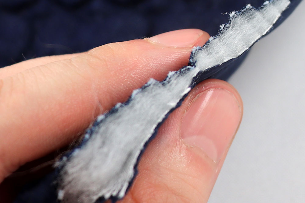 Jeansstoff gesteppt - Denim Hearts