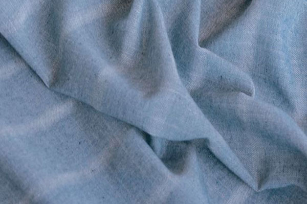 Gardinenstoff aus Jeansresten - Streifen - 300 cm