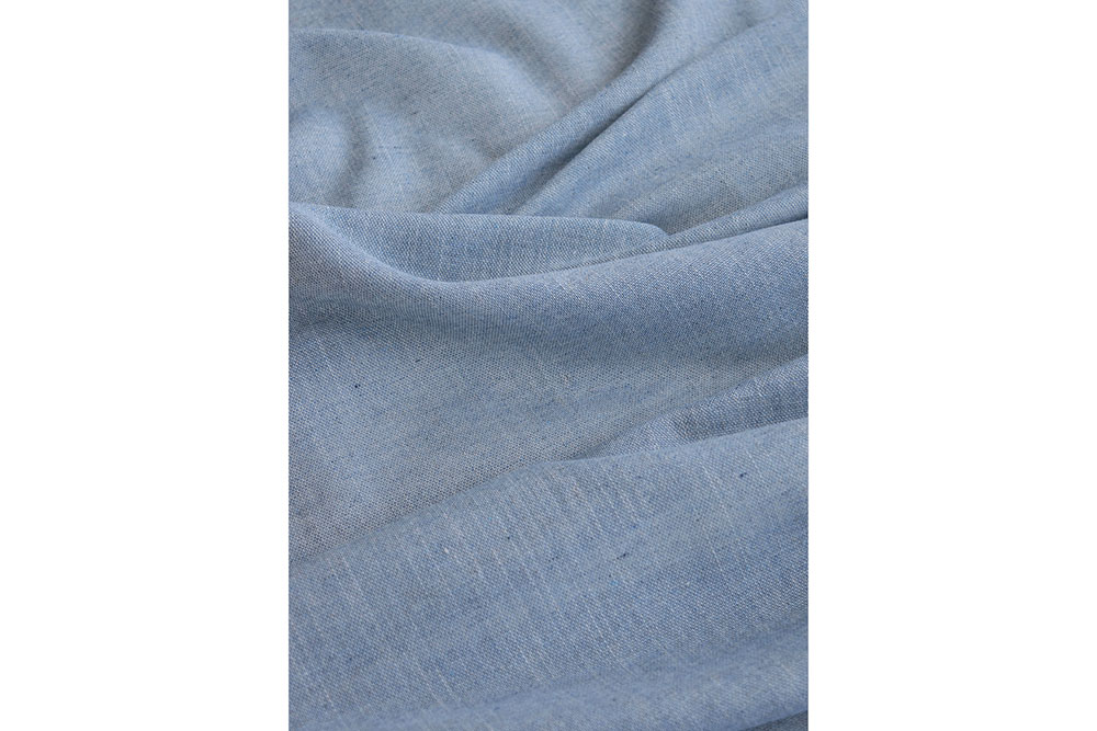 Gardinenstoff aus Jeansresten - Uni - 300 cm