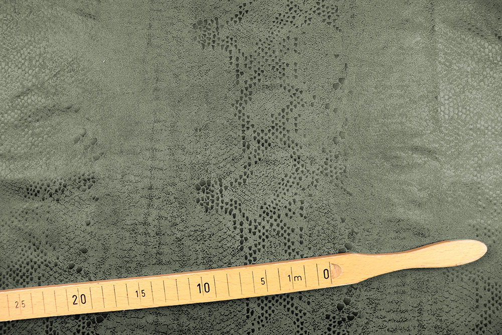 Wildleder-Imitat - Green Viper