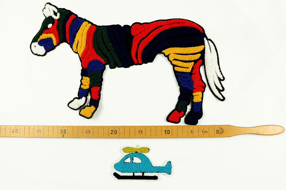 Applikationen zum Aufnähen - Set - 10 Stück