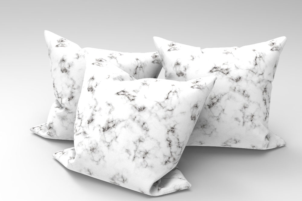 Blackout perm. schwer entflammbar - Marmor