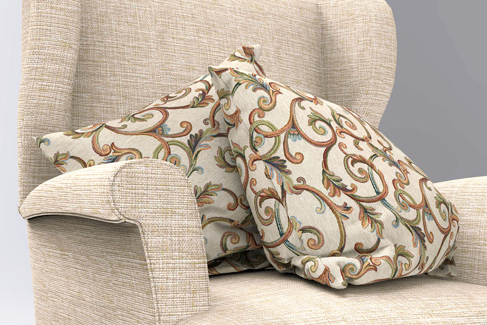 Möbel- und Dekostoff Gobelin - Ranken