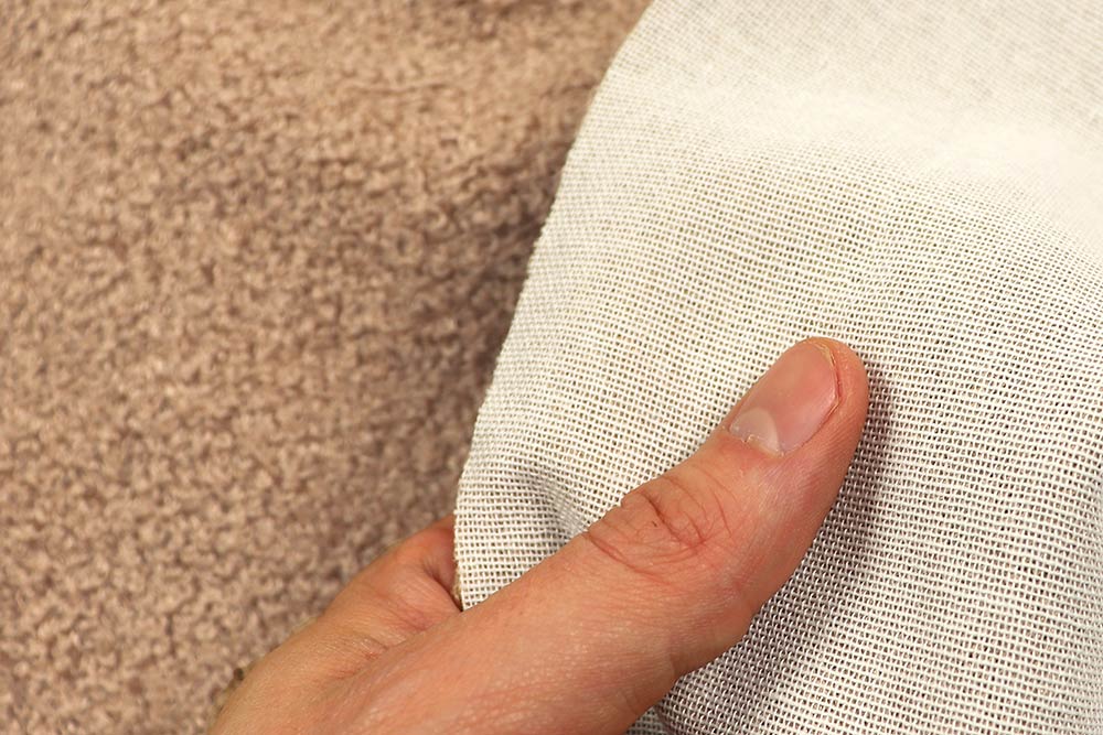 Flausch-Möbelstoff - Recycling