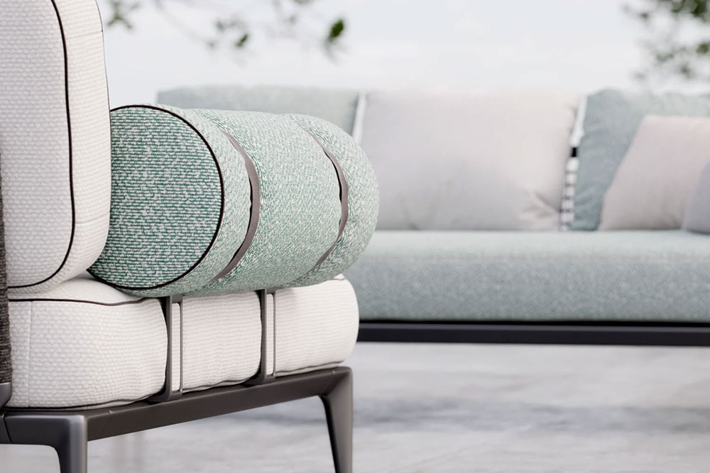 Outdoorstoff - Garden Bouclé