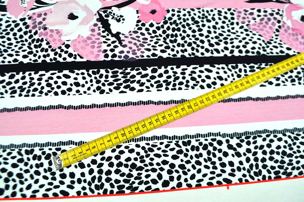 Viskose-Paneljersey - Pink Flower Dreams