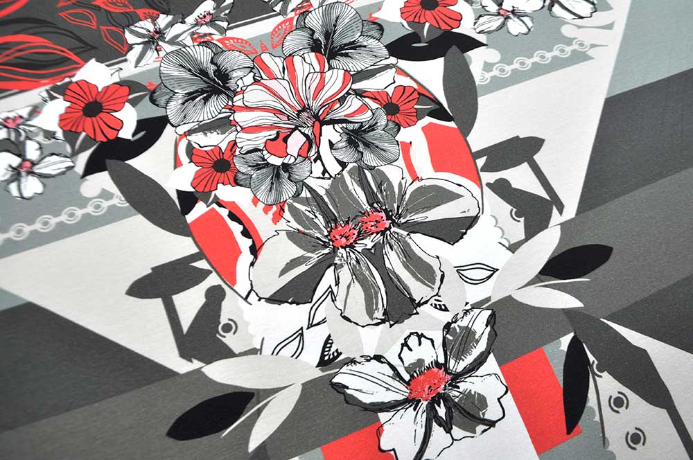 Viskose-Paneljersey - Milano