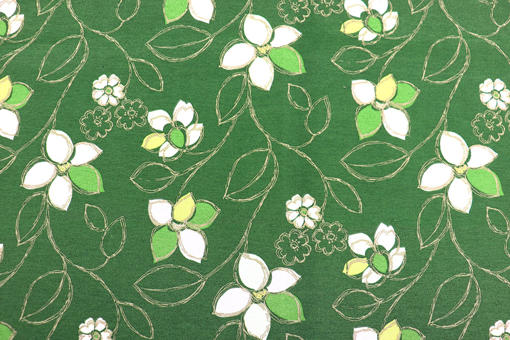 Dekostoff - Blütenranken