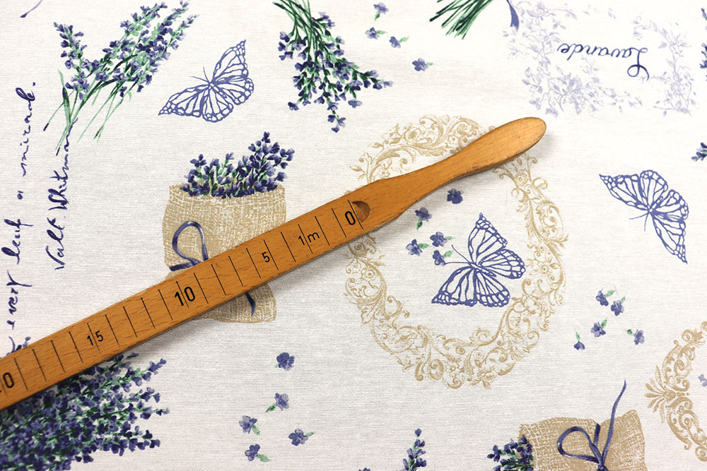 Dekostoff - Lavendel-Romantik - 280 cm