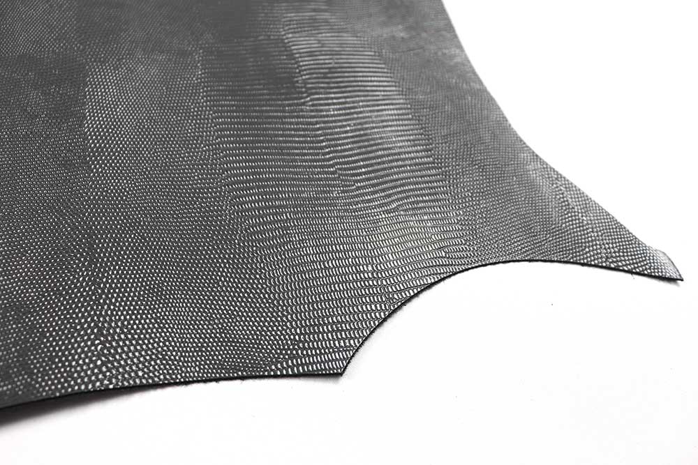 Echtleder-Haut geprägt - Reptile Square - 1,5 qm