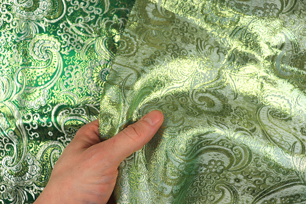 Brokat Maharadscha - Grün