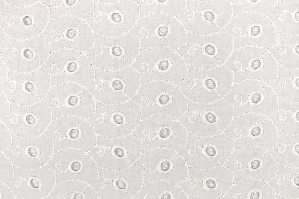 Baumwoll-Lochstickerei - Anna