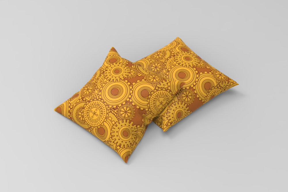 Steampunk-Blackout - Zahnrad