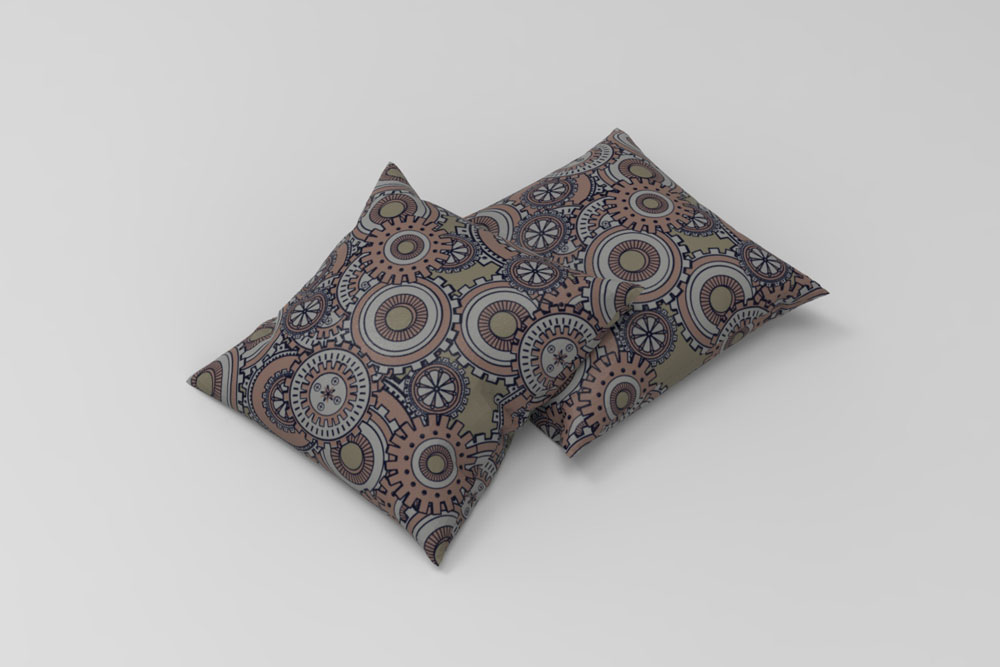 Steampunk-Blackout - Zahnrad