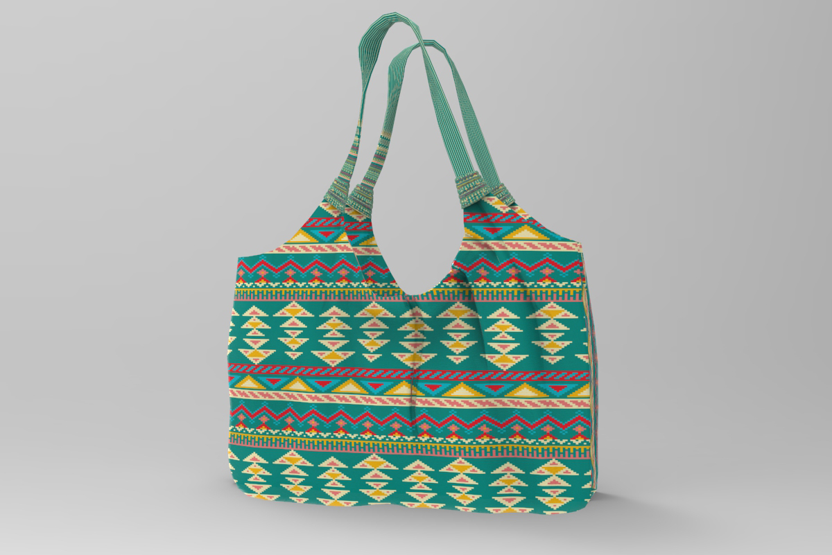 Dekostoff - Indianer-Style 6