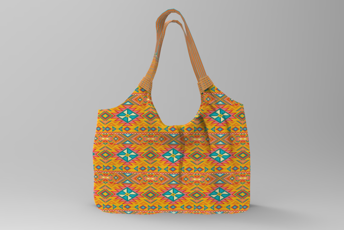 Dekostoff - Indianer-Style 8