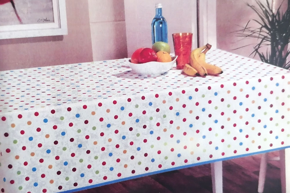 Wachstuch - Bunte Punkte