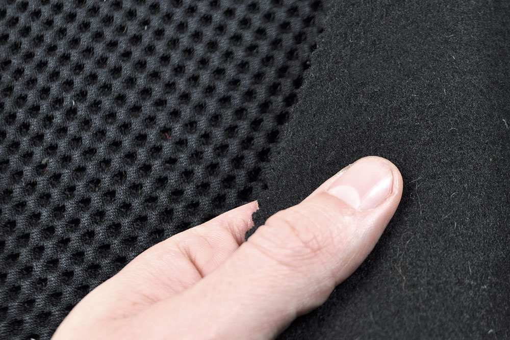 Akustik-Polsterstoff - Schwarz