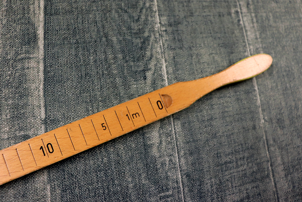 Teppichläufer-Meterware - Dunkles Holz