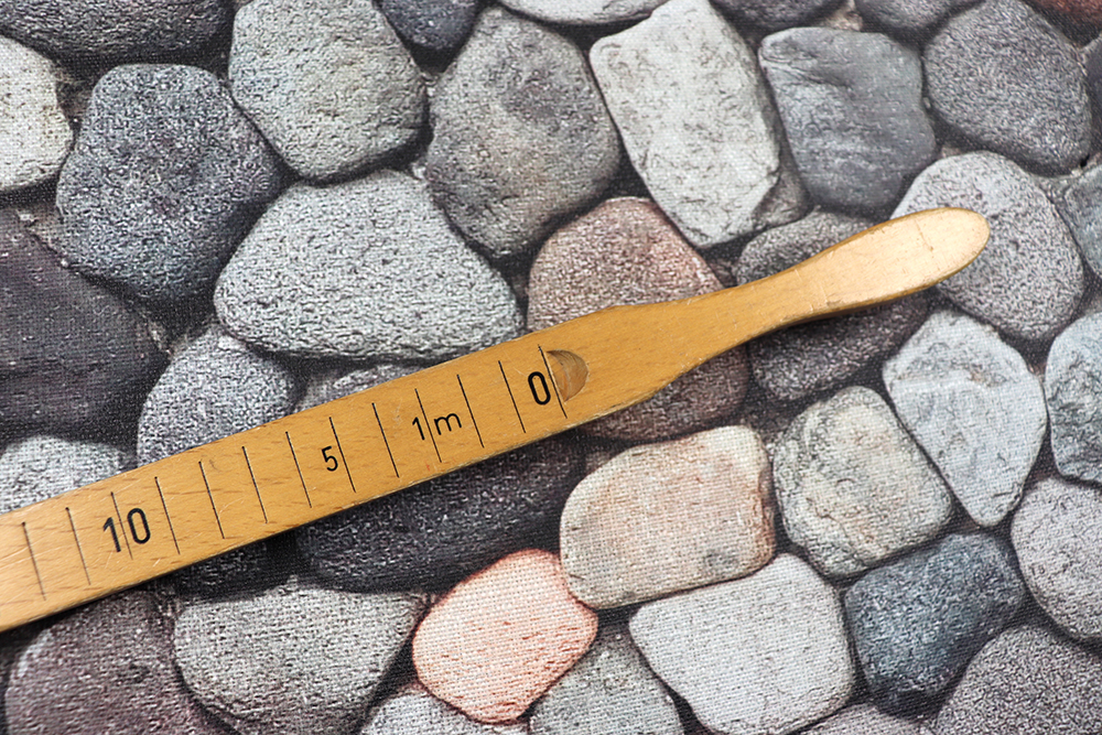 Teppichläufer-Meterware - Kieselsteine