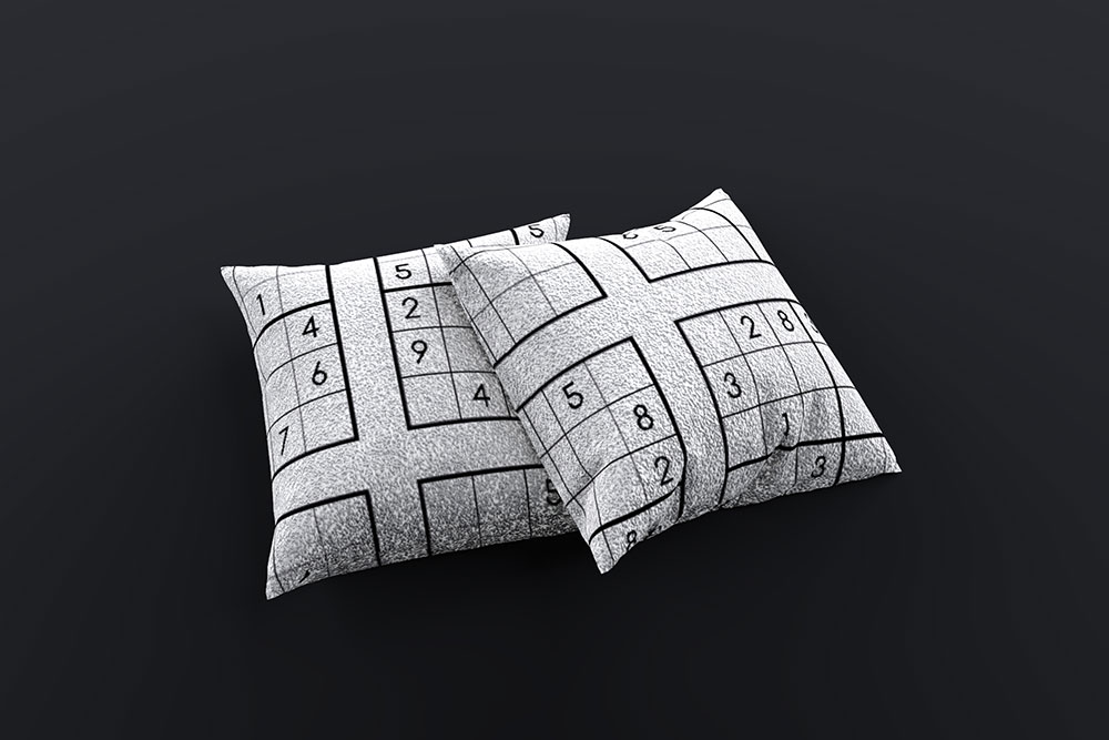 Zahlenspiel - Wellness-Fleece