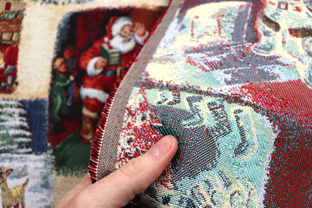 Gobelin - Reise des Weihnachtsmanns