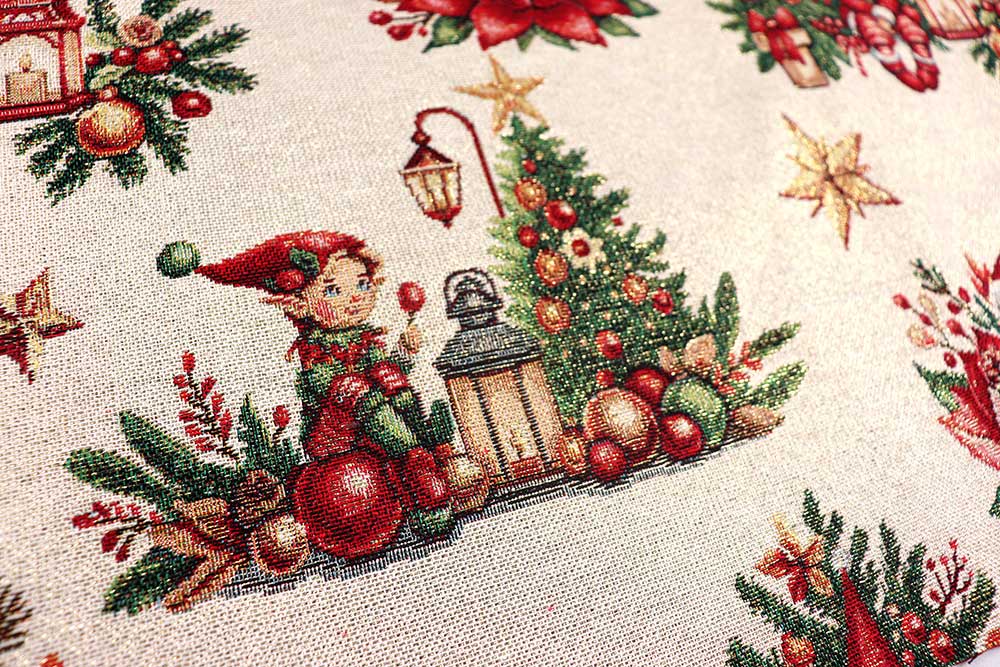 Gobelin Glitzer - Santas Gnomes