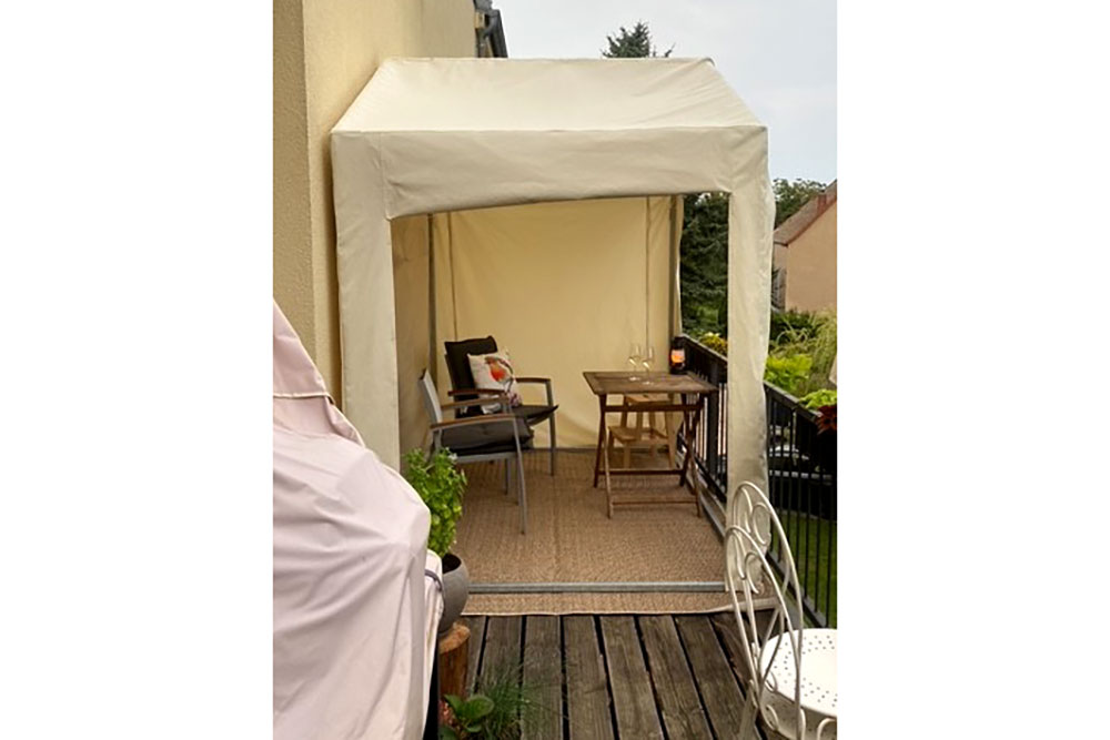 Polyester-Stoff - reißfest und wasserdicht - Uni